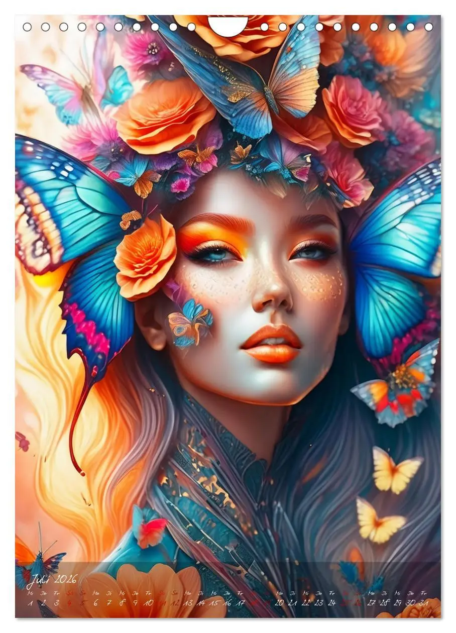 Bild: 9783516265644 | Mystische Frauen - Göttinnen der Metamorphose (Wandkalender 2026...