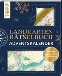 Cover: 9783772445644 | Landkarten-Rätsel Adventskalender | Norbert Pautner | Taschenbuch