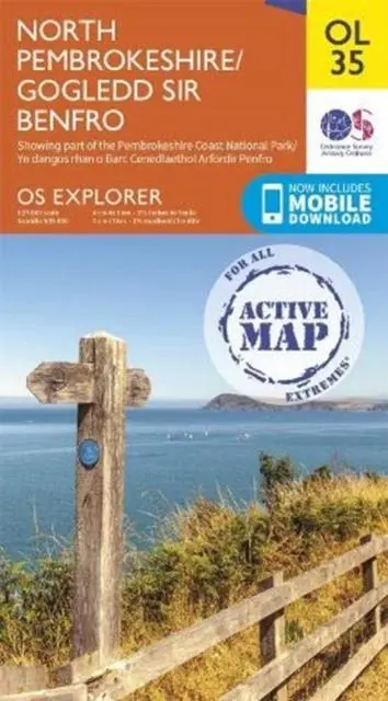 Cover: 9780319475744 | North Pembrokeshire | (Land-)Karte | Karte/Landkarte | Englisch | 2020
