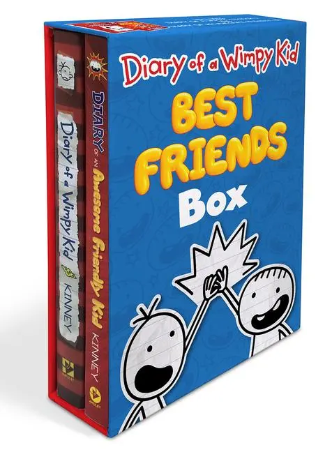 Cover: 9781419745744 | Diary of a Wimpy Kid Best Friends: 2-Book Hardcover Gift Set | Kinney