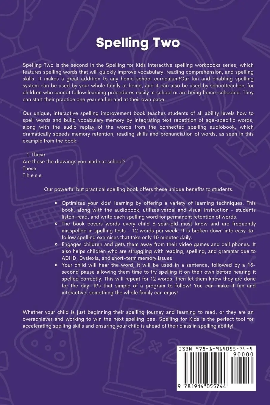 Rückseite: 9781914055744 | Spelling Two | Bukky Ekine-Ogunlana | Taschenbuch | Englisch | 2023