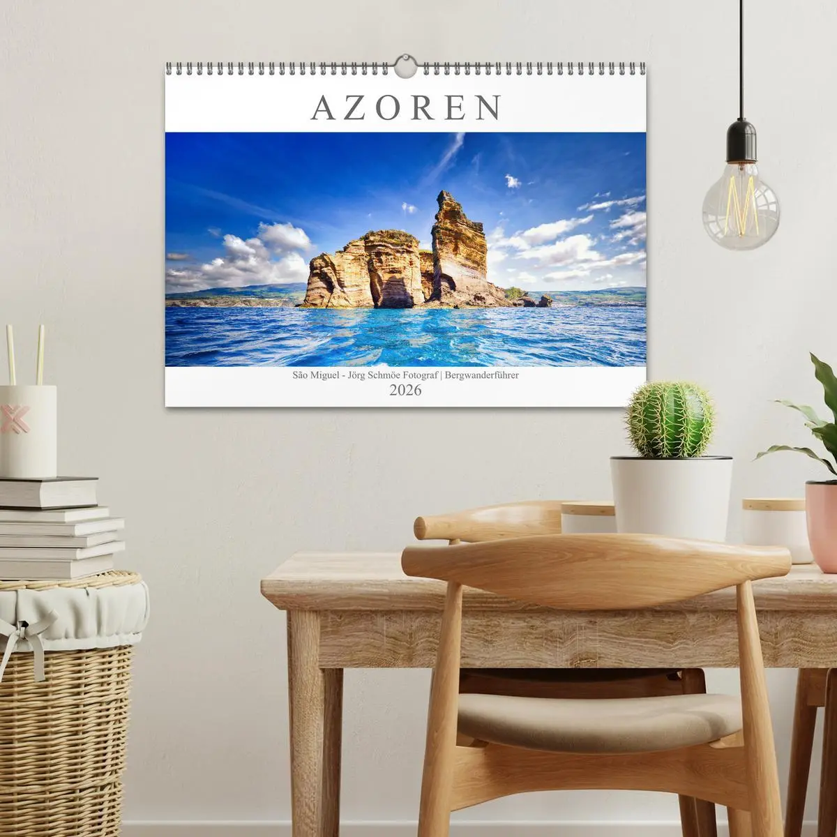 Bild: 9783457925744 | A Z O R E N (Wandkalender 2026 DIN A3 quer), CALVENDO Monatskalender