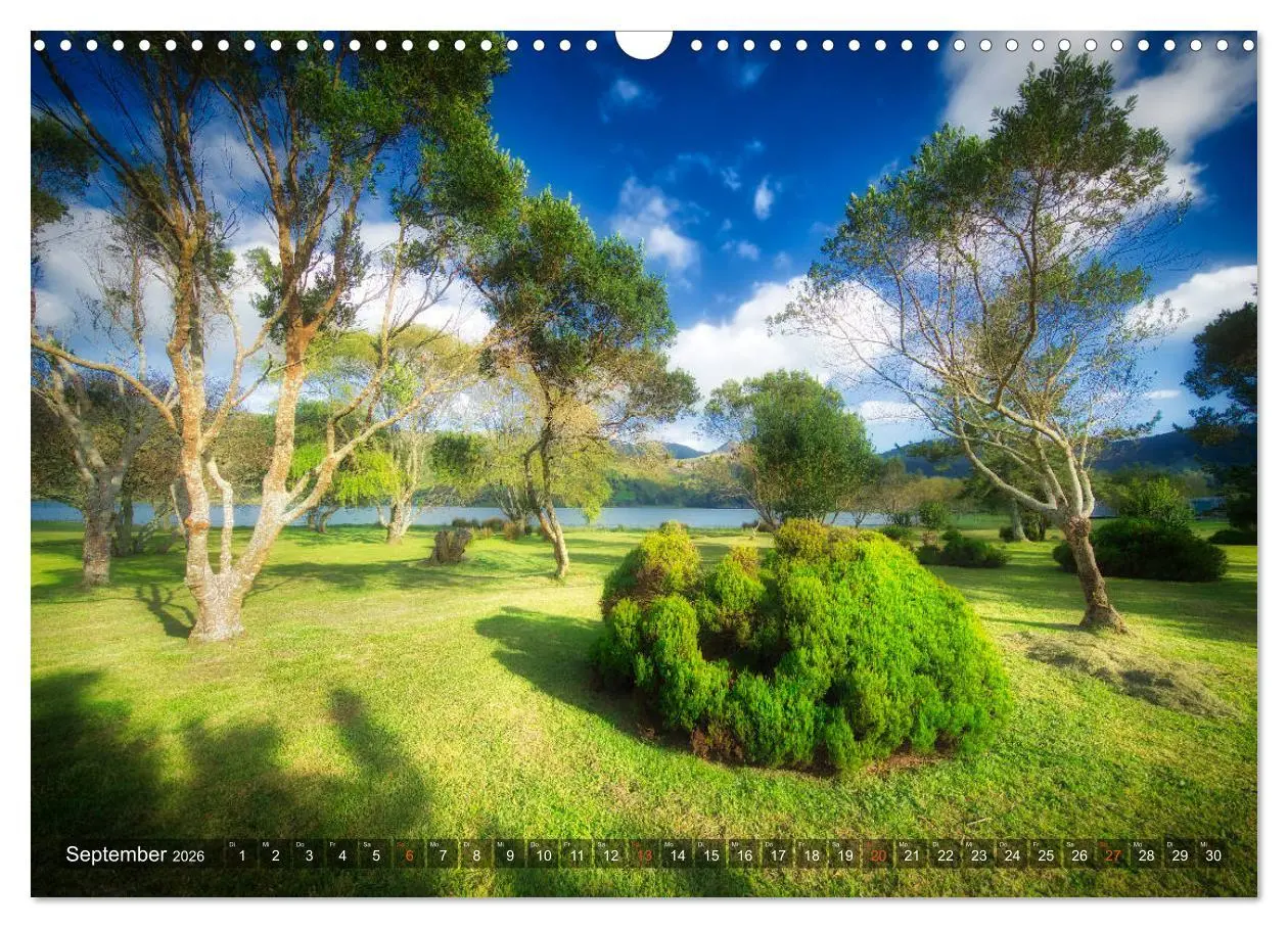 Bild: 9783457925744 | A Z O R E N (Wandkalender 2026 DIN A3 quer), CALVENDO Monatskalender