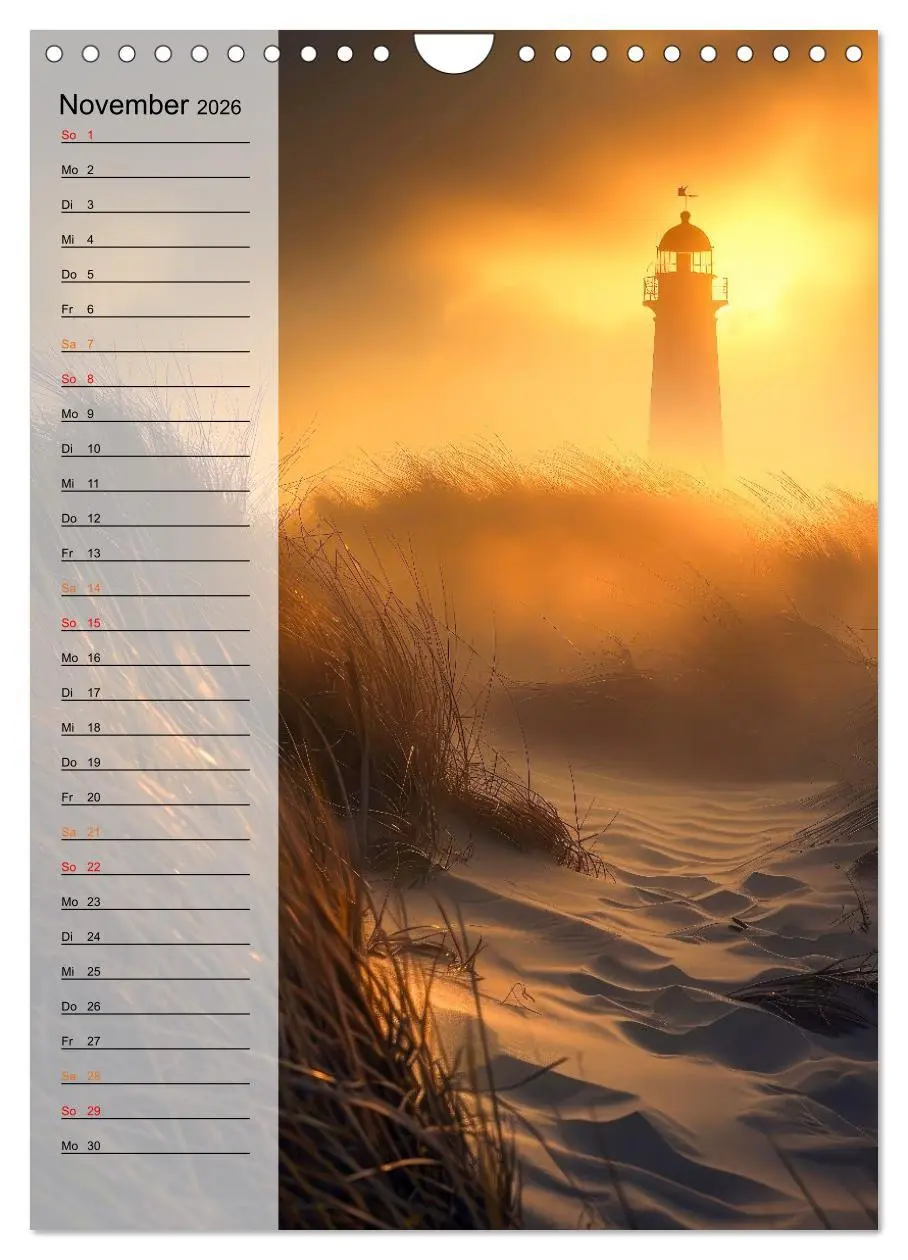 Bild: 9783516255744 | Maritim, Deutschlands Küsten (Wandkalender 2026 DIN A4 hoch),...