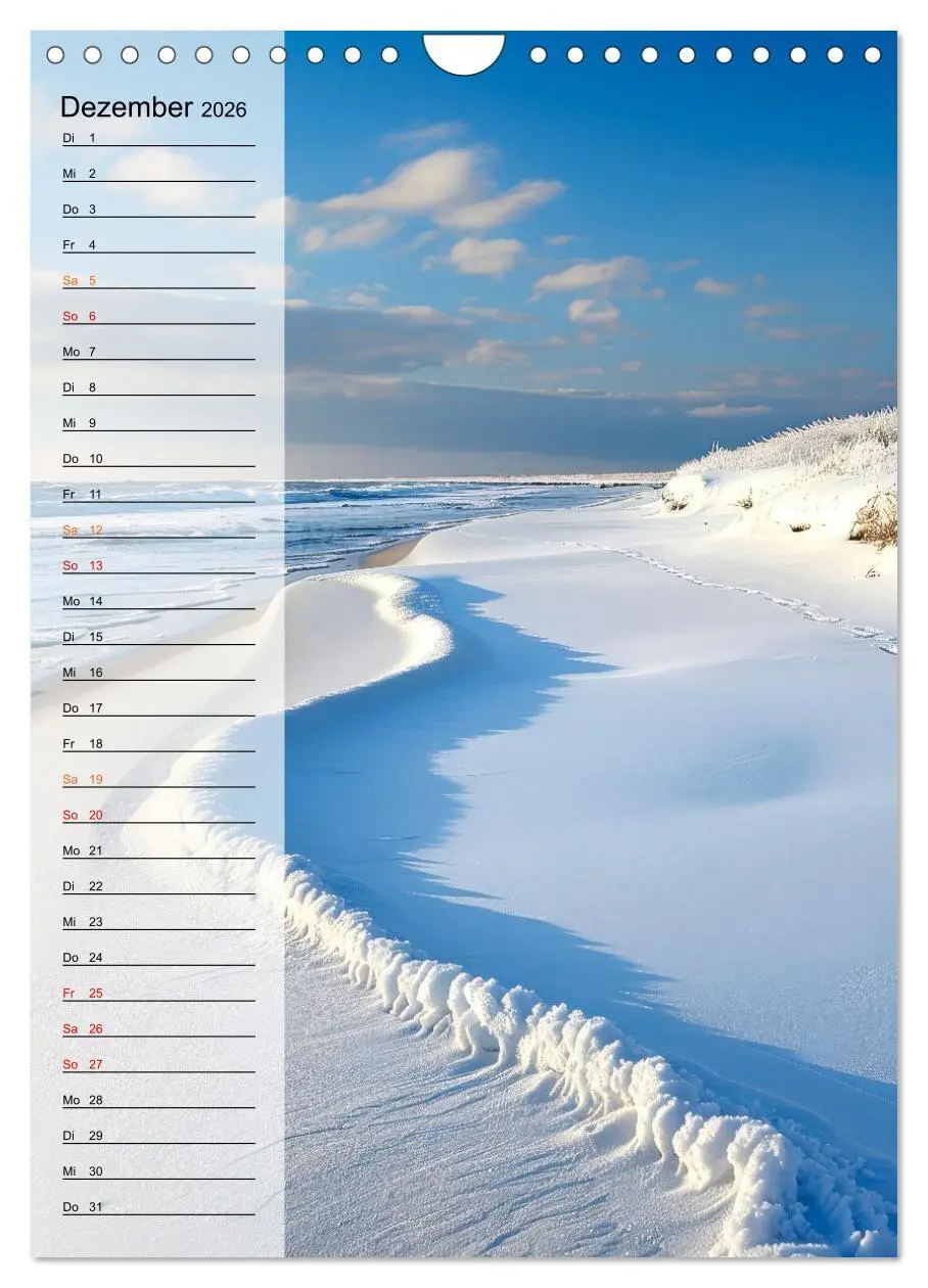 Bild: 9783516255744 | Maritim, Deutschlands Küsten (Wandkalender 2026 DIN A4 hoch),...
