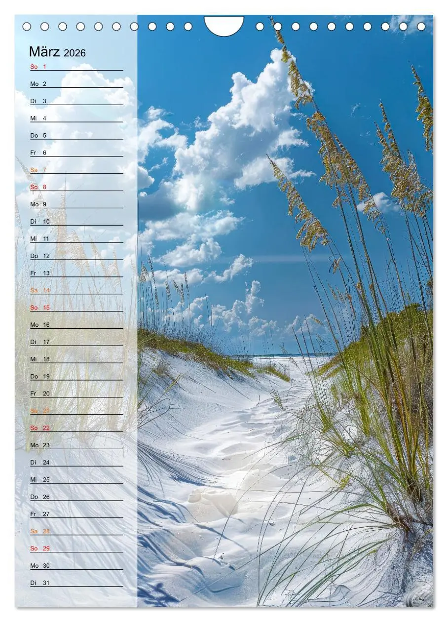 Bild: 9783516255744 | Maritim, Deutschlands Küsten (Wandkalender 2026 DIN A4 hoch),...