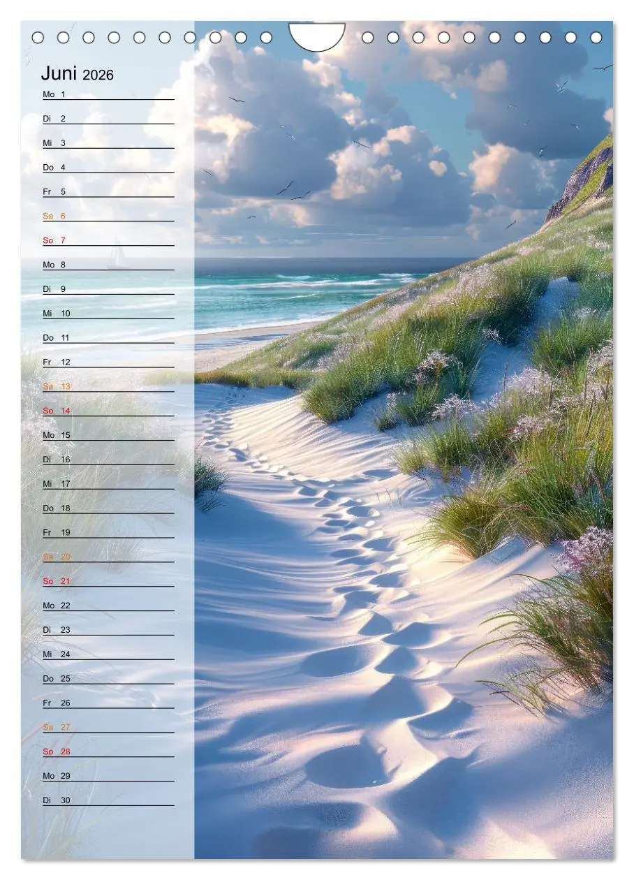 Bild: 9783516255744 | Maritim, Deutschlands Küsten (Wandkalender 2026 DIN A4 hoch),...