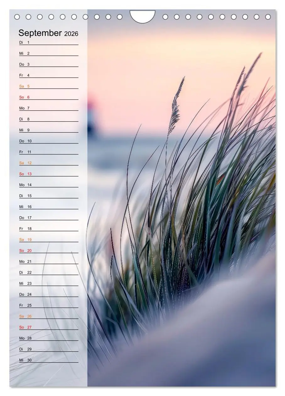Bild: 9783516255744 | Maritim, Deutschlands Küsten (Wandkalender 2026 DIN A4 hoch),...