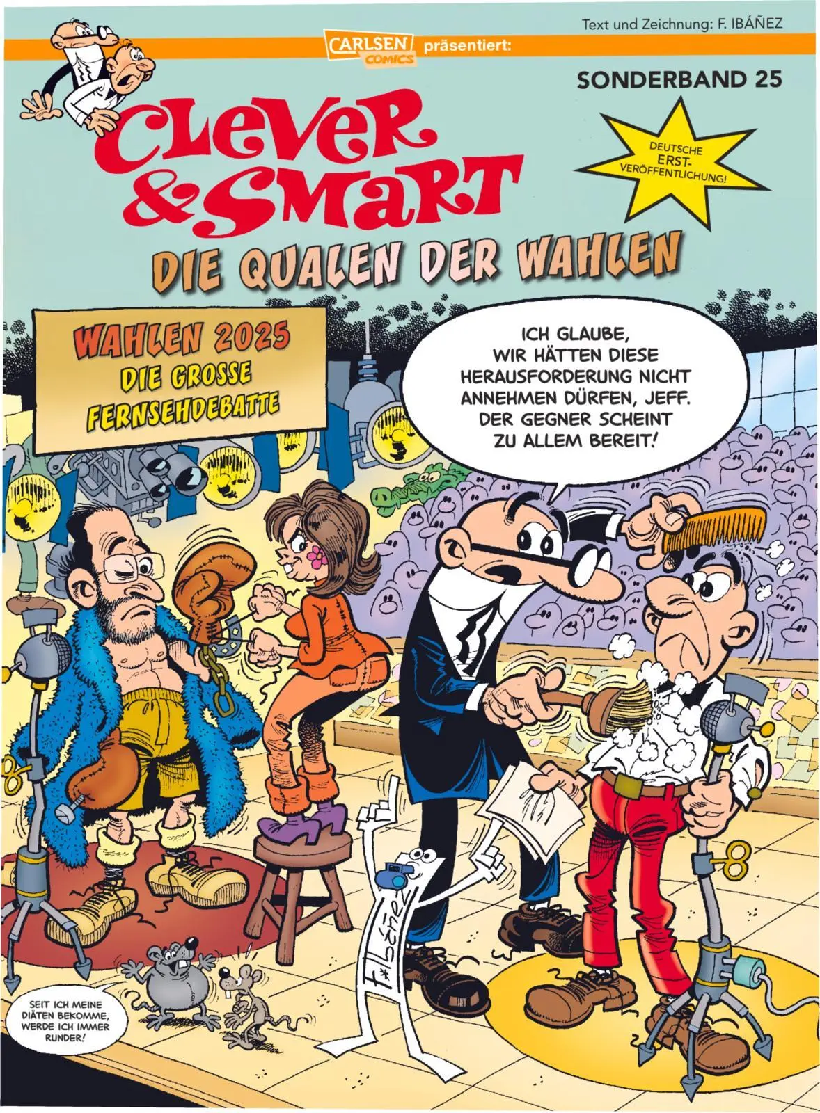 Cover: 9783551805744 | Clever und Smart Sonderband 25: Die Qualen der Wahlen | Ibáñez | Buch
