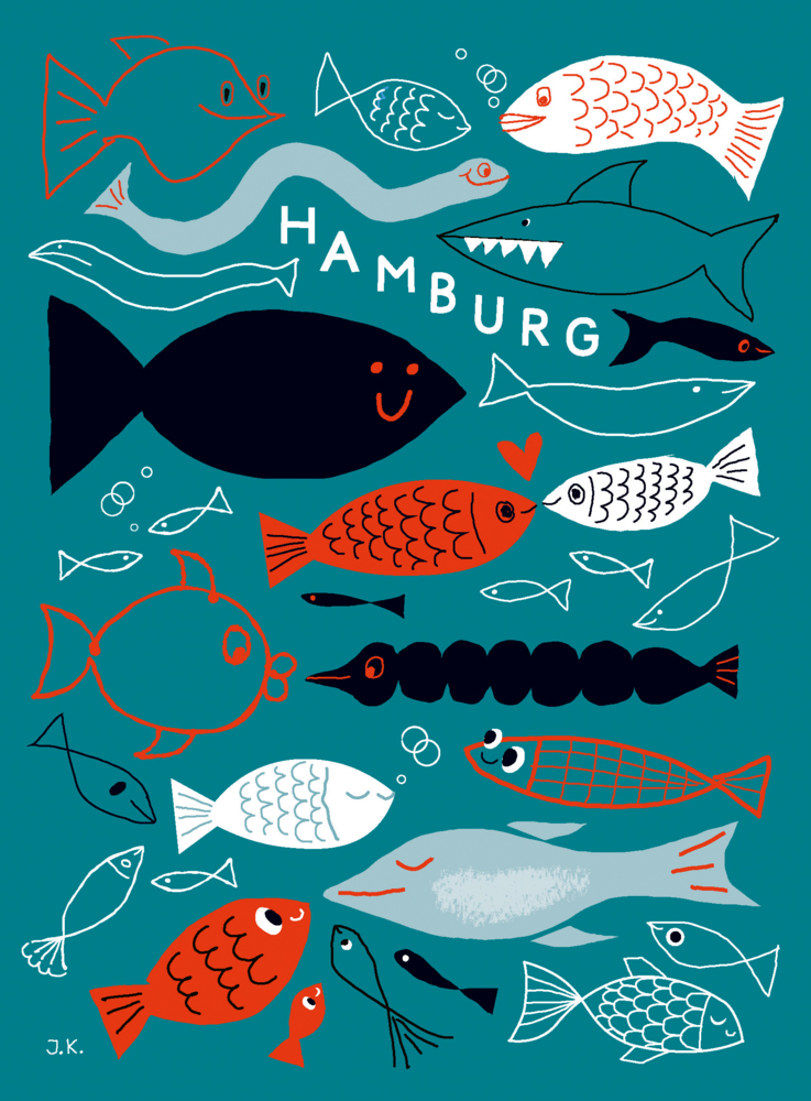 Cover: 9783960605744 | Notizbuch Fische | Jan Kruse | Buch | 160 S. | Deutsch | 2023