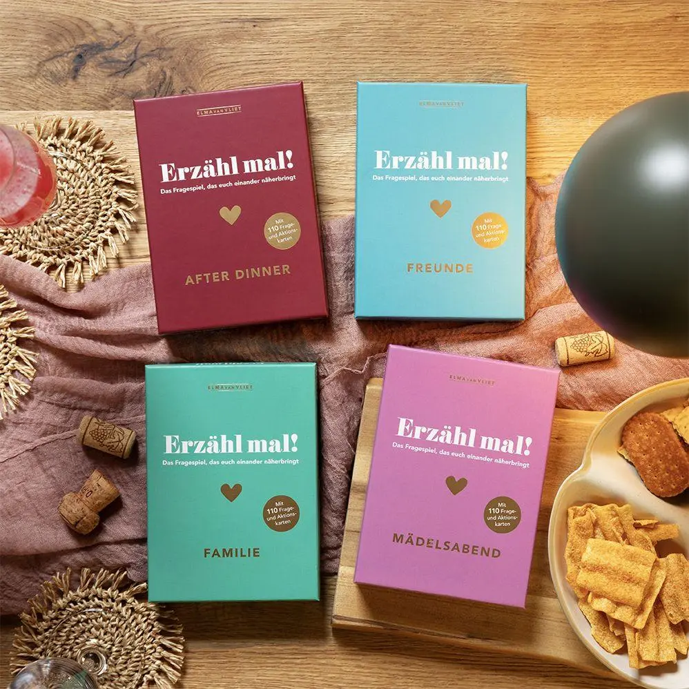 Bild: 4251693905844 | Erzähl mal! Freunde | Elma Van Vliet | Spiel | Schachtel | 102 S.