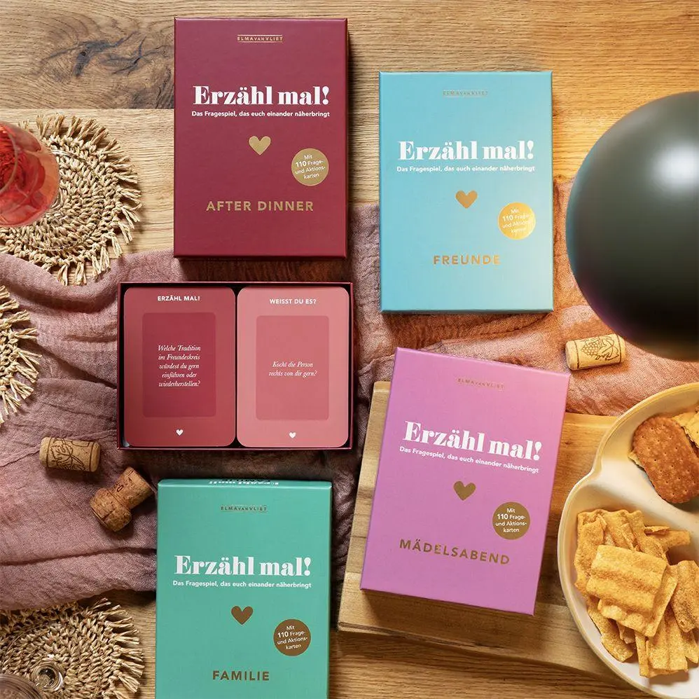 Bild: 4251693905844 | Erzähl mal! Freunde | Elma Van Vliet | Spiel | Schachtel | 102 S.
