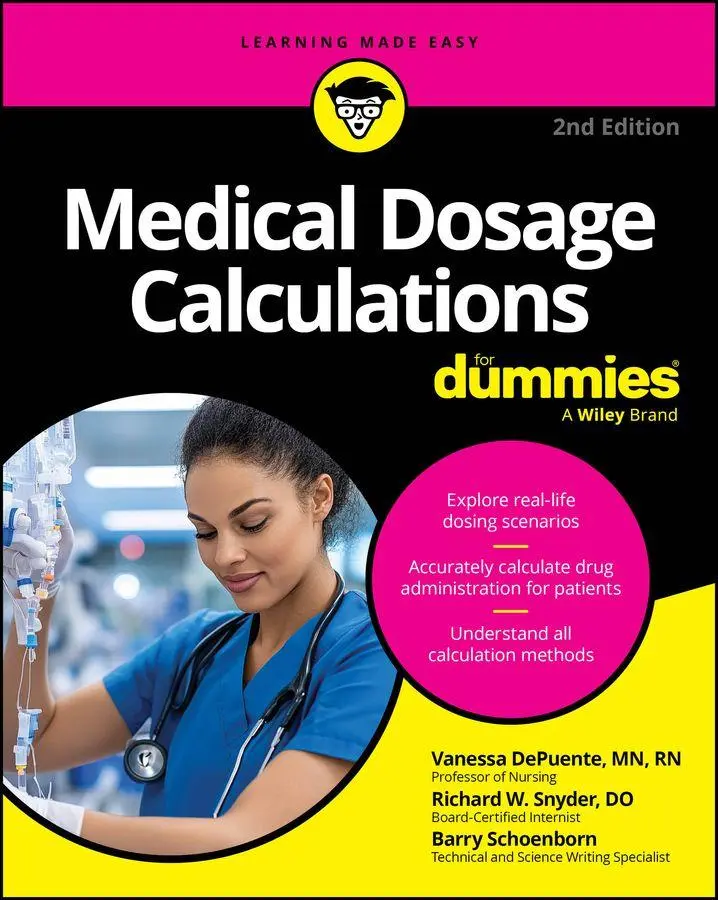 Cover: 9781394375844 | Medical Dosage Calculations For Dummies | Barry Schoenborn (u. a.)