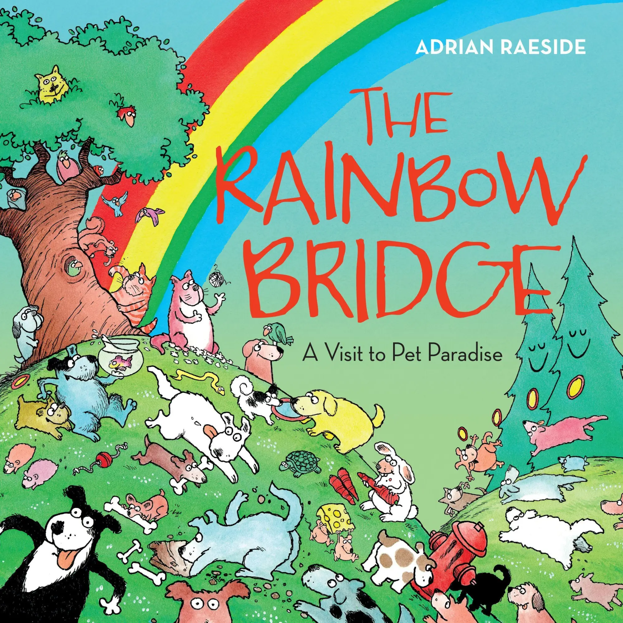 Cover: 9781550175844 | The Rainbow Bridge: A Visit to Pet Paradise | Adrian Raeside | Buch