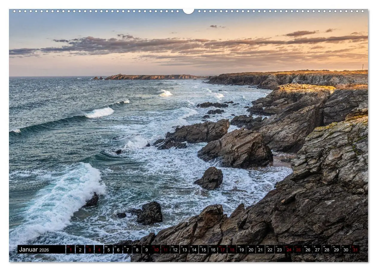Bild: 9783457605844 | Côte Sauvage - Die wilde Küste der Bretagne (Wandkalender 2026 DIN...