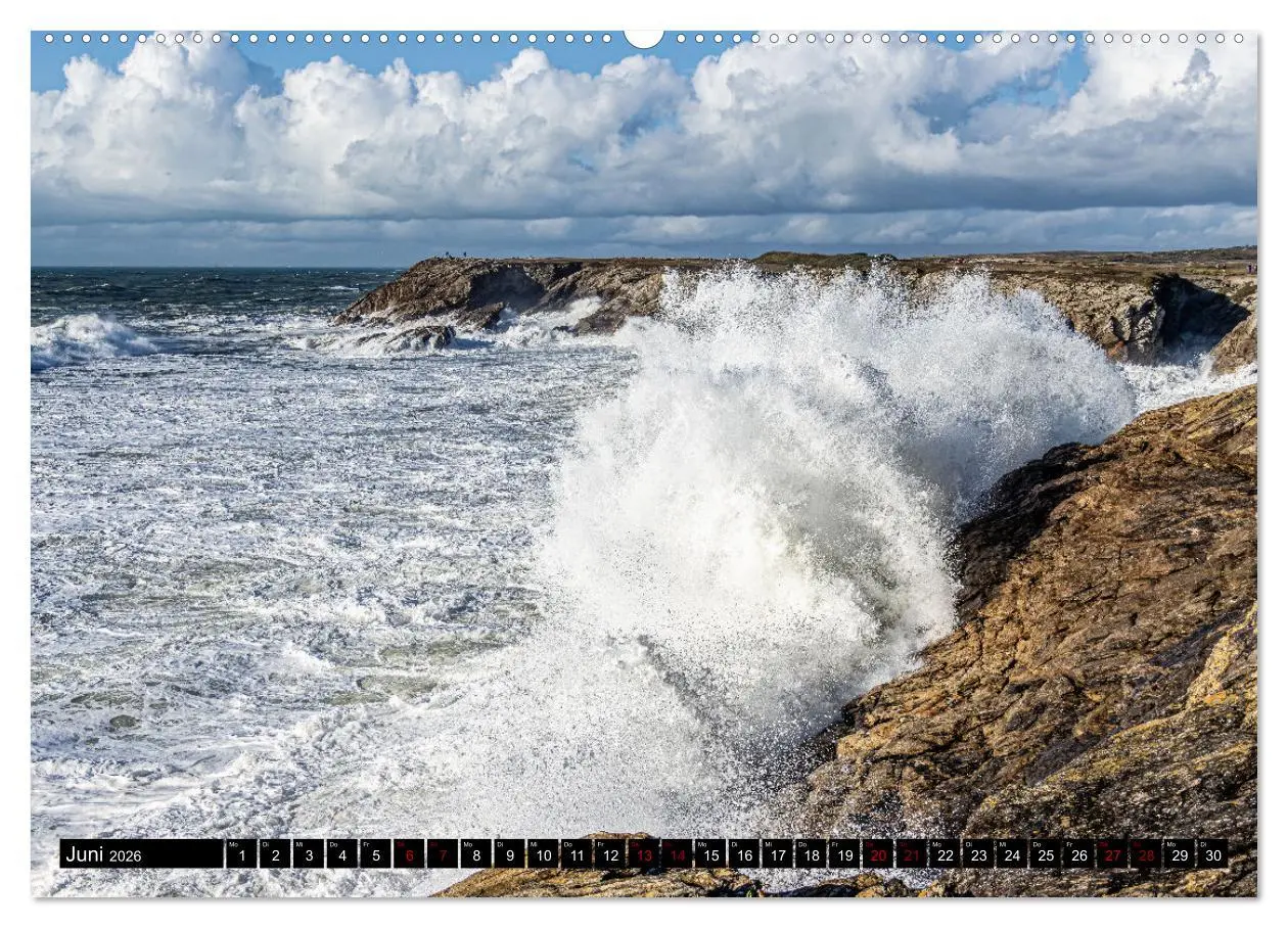 Bild: 9783457605844 | Côte Sauvage - Die wilde Küste der Bretagne (Wandkalender 2026 DIN...