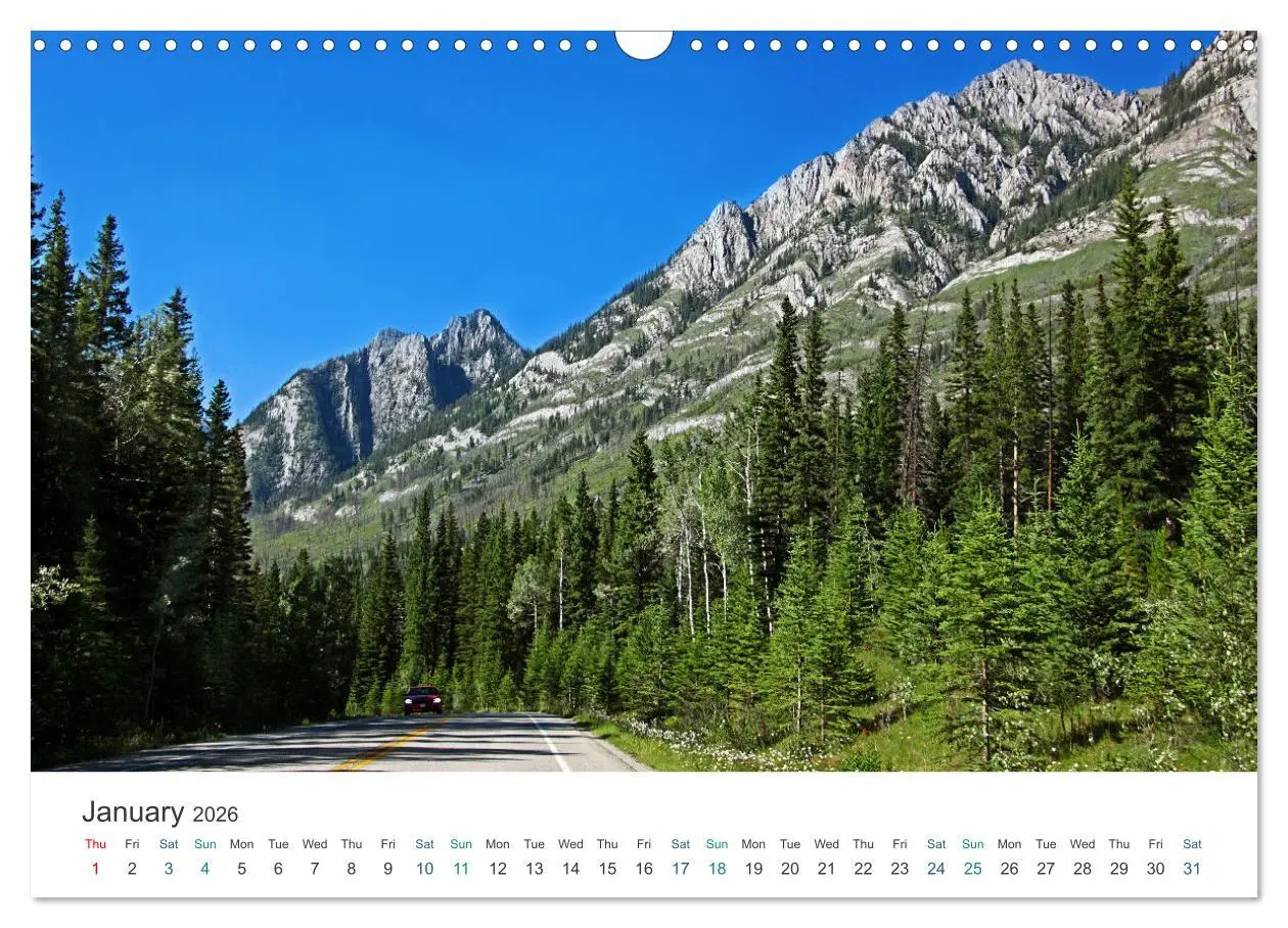 Bild: 9783516555844 | Journey through Alberta and British Columbia (Wall Calendar 2026...