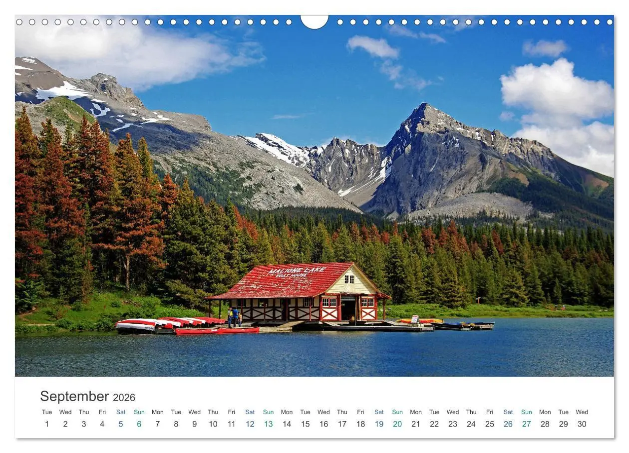 Bild: 9783516555844 | Journey through Alberta and British Columbia (Wall Calendar 2026...