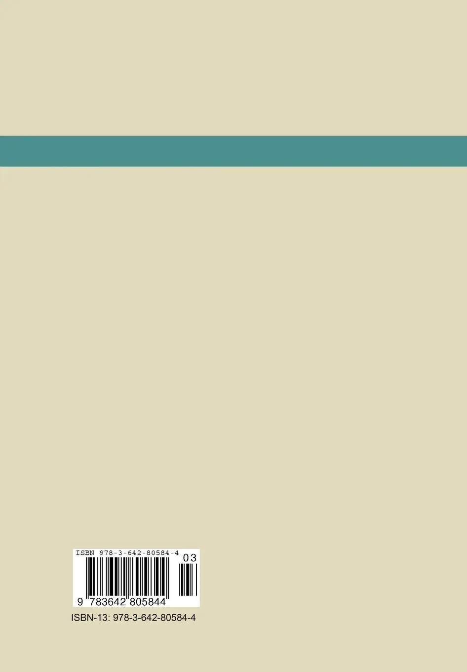 Rückseite: 9783642805844 | Informationstheorie und Psychopathologie des Gedächtnisses | Adams | x