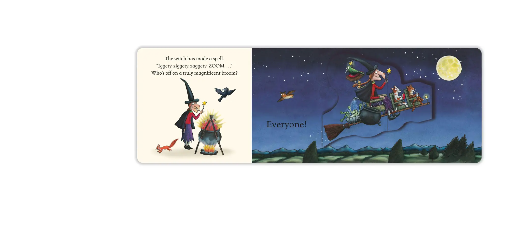 Bild: 9781035055944 | Room on the Broom: A Lift-the-Flap Book | Julia Donaldson | Buch