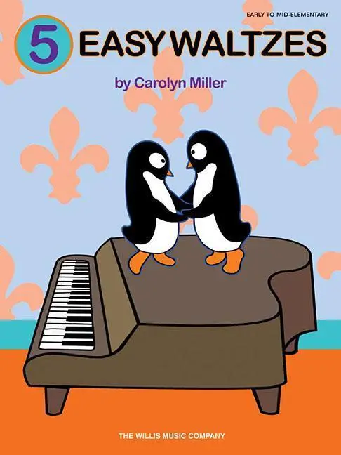 Cover: 9781540025944 | 5 Easy Waltzes: Early to Later Elementary Level | Carolyn Miller