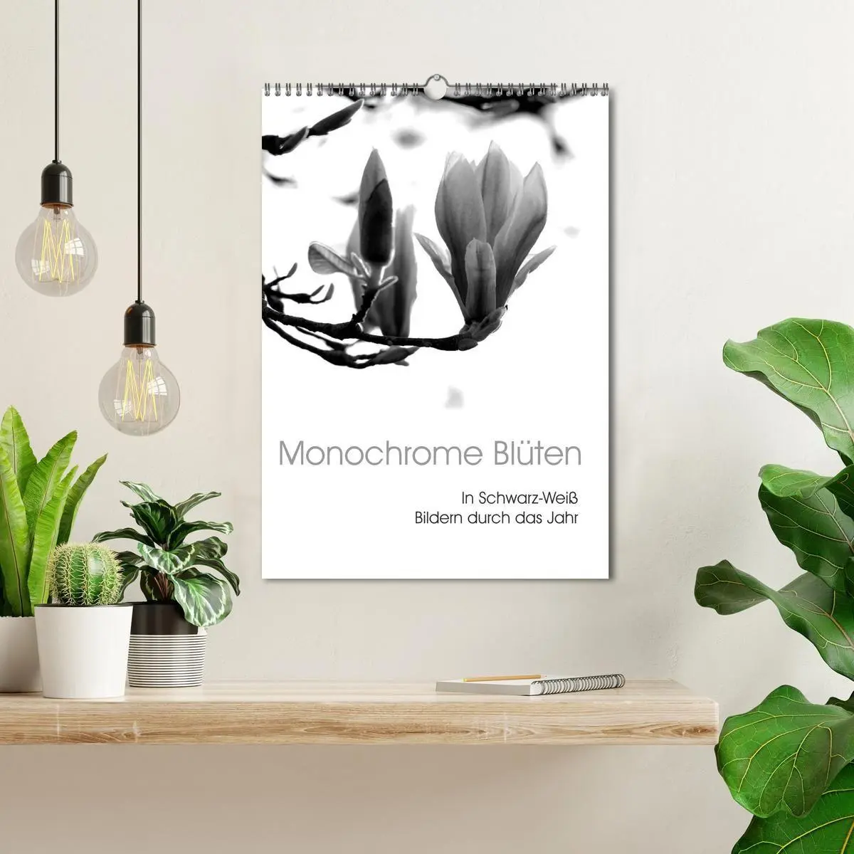 Bild: 9783569945944 | Monochrome Blüten - In Schwarz-Weiß Bildern durch das Jahr...