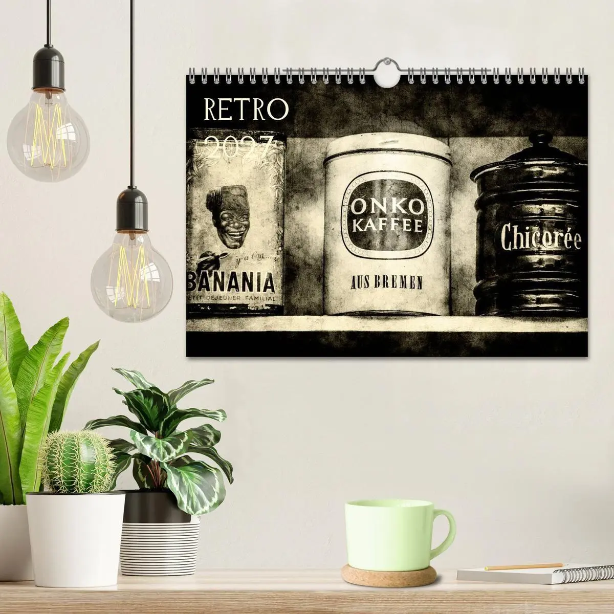 Bild: 9783594145944 | Retro (Wandkalender 2027 DIN A4 quer), CALVENDO Monatskalender | 2027