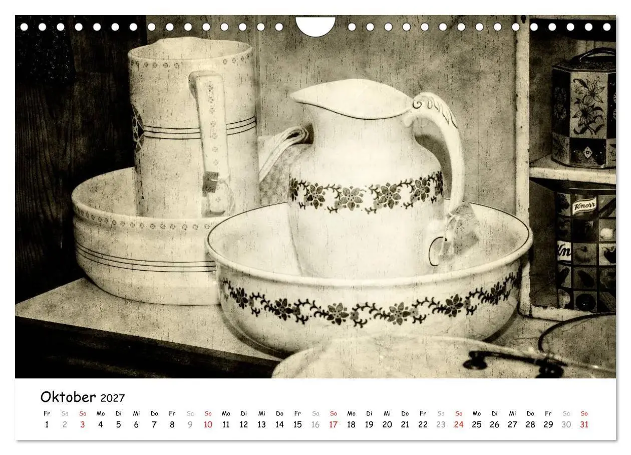 Bild: 9783594145944 | Retro (Wandkalender 2027 DIN A4 quer), CALVENDO Monatskalender | 2027