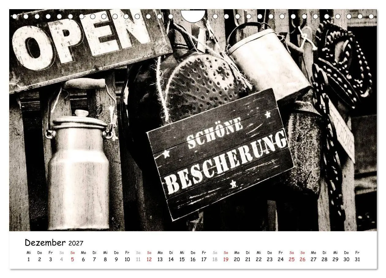 Bild: 9783594145944 | Retro (Wandkalender 2027 DIN A4 quer), CALVENDO Monatskalender | 2027