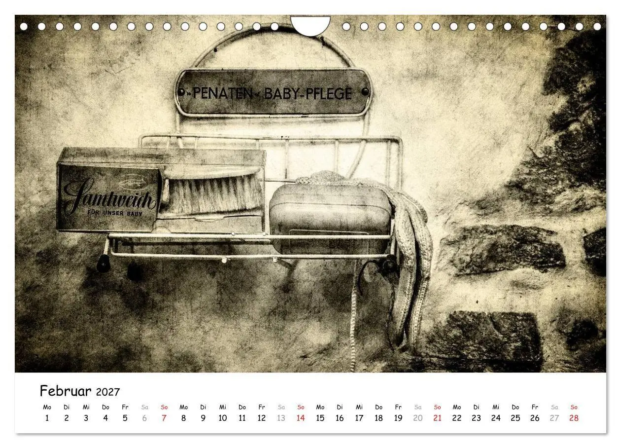 Bild: 9783594145944 | Retro (Wandkalender 2027 DIN A4 quer), CALVENDO Monatskalender | 2027
