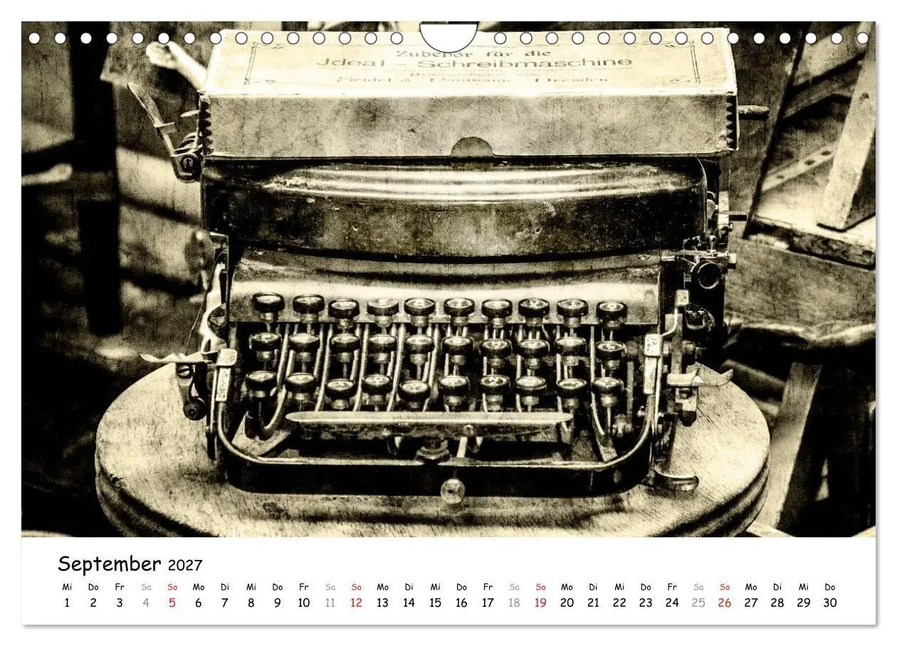 Bild: 9783594145944 | Retro (Wandkalender 2027 DIN A4 quer), CALVENDO Monatskalender | 2027