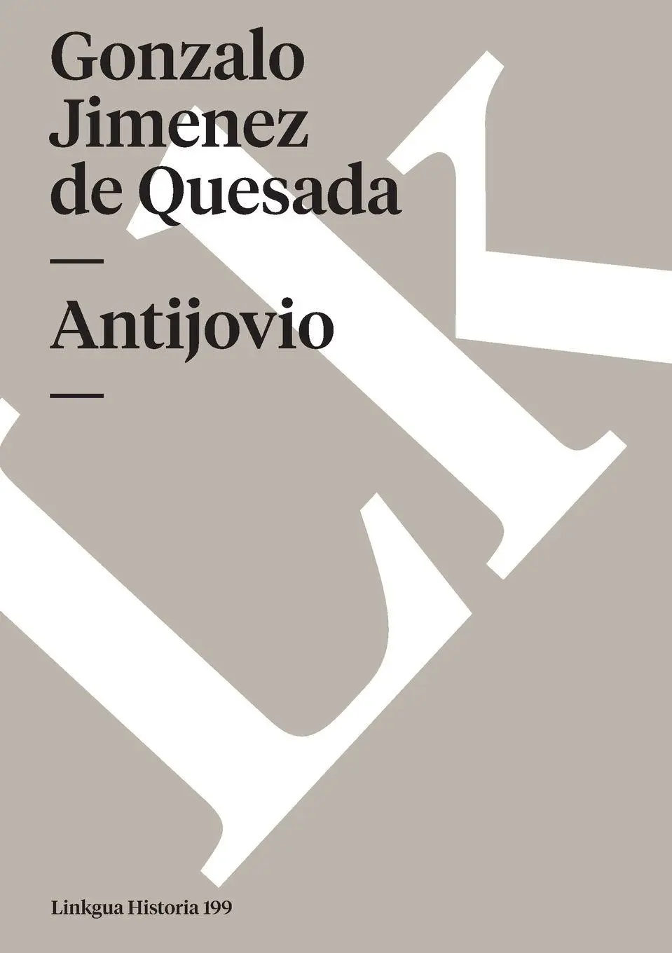 Cover: 9788498165944 | Antijovio | Gonzalo Jiménez de Quesada | Taschenbuch | Spanisch | 2024