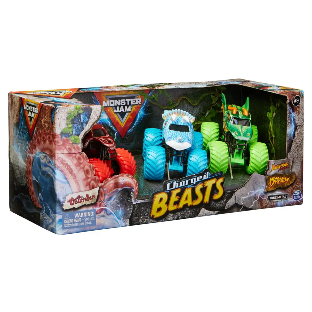 Bild: 778988346044 | MNJ Monster Jam 3-Pack 1:64 | Karton | 34604 | Deutsch | 2025