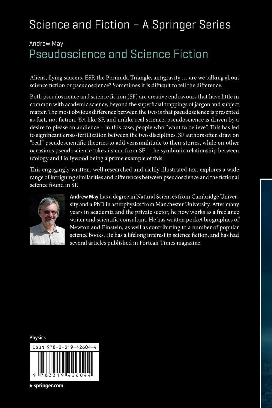 Rückseite: 9783319426044 | Pseudoscience and Science Fiction | Andrew May | Taschenbuch | x