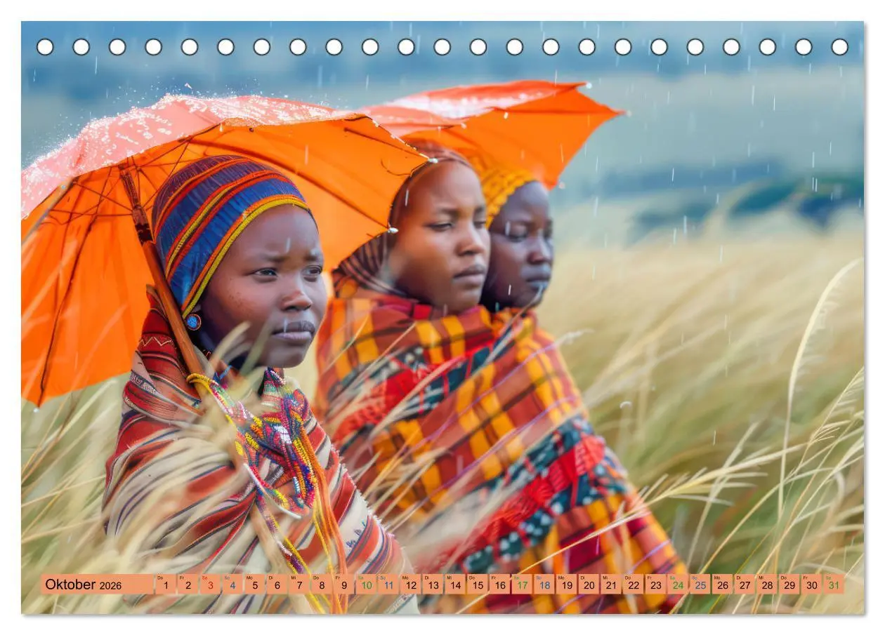 Bild: 9783457416044 | Afrikas urtümliche Schönheit (Tischkalender 2026 DIN A5 quer),...