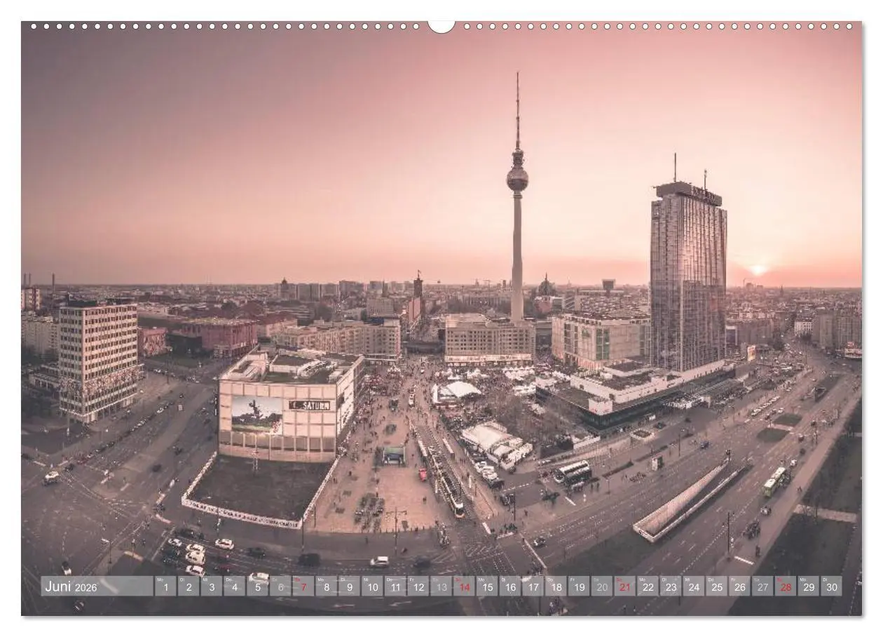 Bild: 9783516056044 | Berlin Citylights (Wandkalender 2026 DIN A2 quer), CALVENDO...