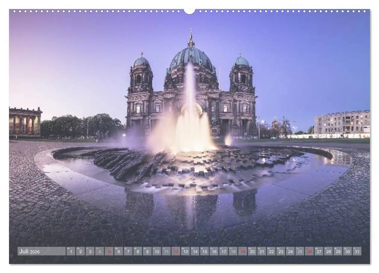 Bild: 9783516056044 | Berlin Citylights (Wandkalender 2026 DIN A2 quer), CALVENDO...