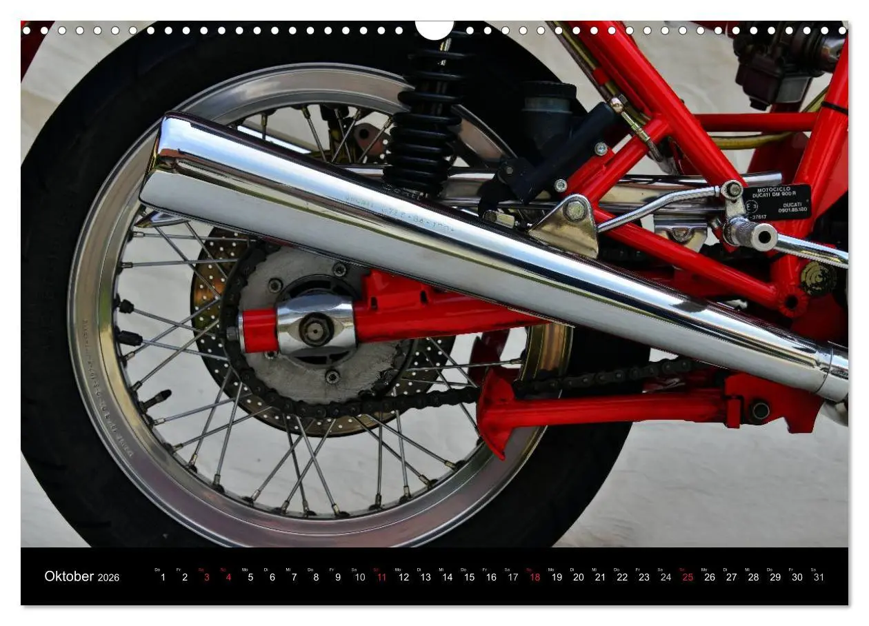 Bild: 9783516126044 | Ducati 900SS Königswelle (Wandkalender 2026 DIN A3 quer), CALVENDO...