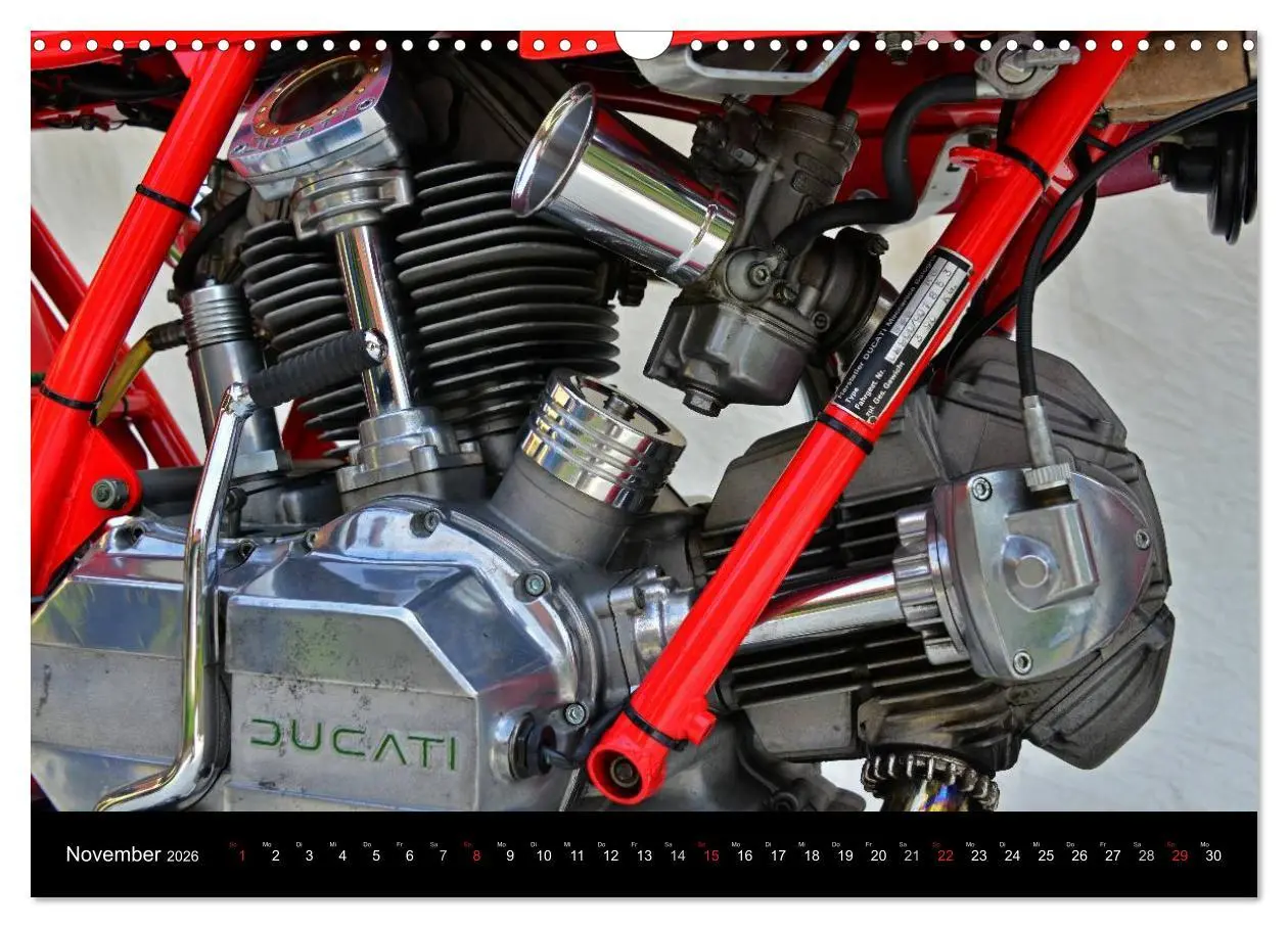 Bild: 9783516126044 | Ducati 900SS Königswelle (Wandkalender 2026 DIN A3 quer), CALVENDO...