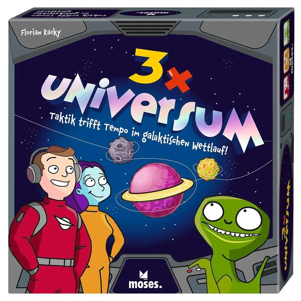 Cover: 4033477906144 | 3 x Universum | Taktik trifft Tempo im galaktischen Wettlauf! | Spiel