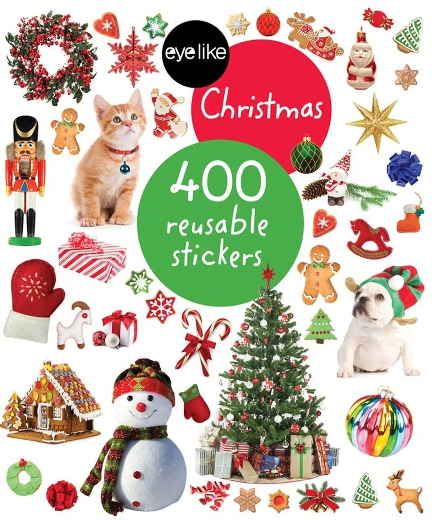 Cover: 9780761186144 | Eyelike Stickers: Christmas | 400 reusable stickers | Publishing