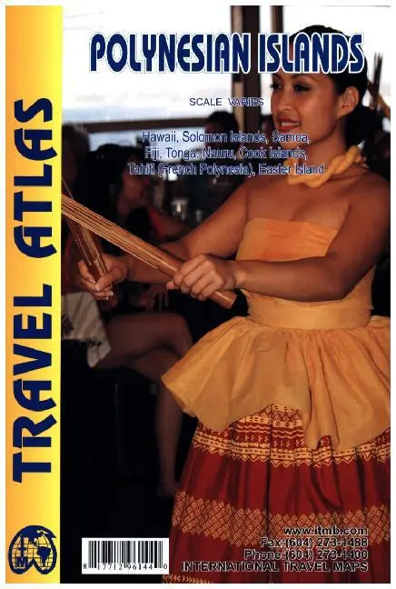 Cover: 9781771296144 | ITM Travel Atlas Polynesian Island | Autoatlas | Taschenbuch