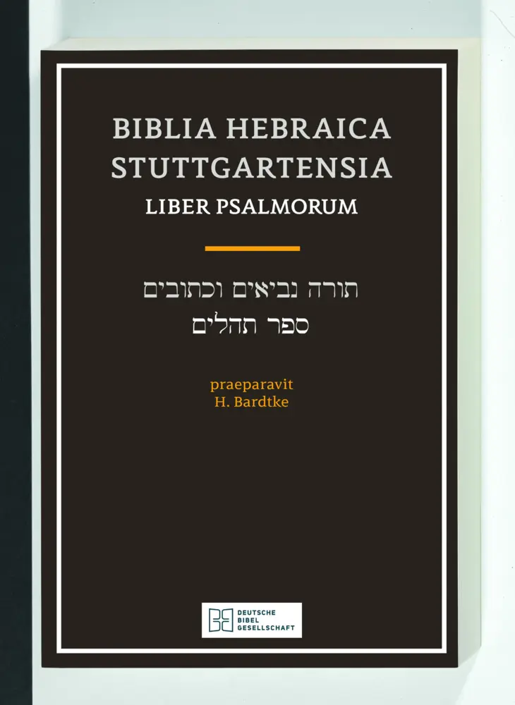 Cover: 9783438076144 | Biblia Hebraica Stuttgartensia / Liber Psalmorum | H. Bardtke (u. a.)