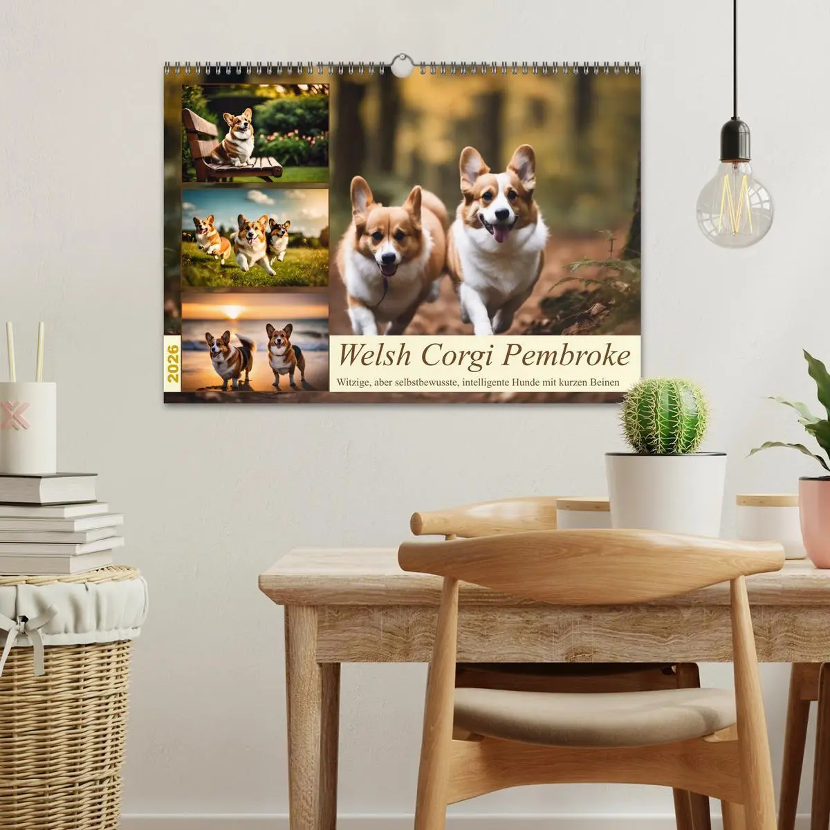 Bild: 9783457406144 | Welsh Corgi Pembroke (Wandkalender 2026 DIN A3 quer), CALVENDO...