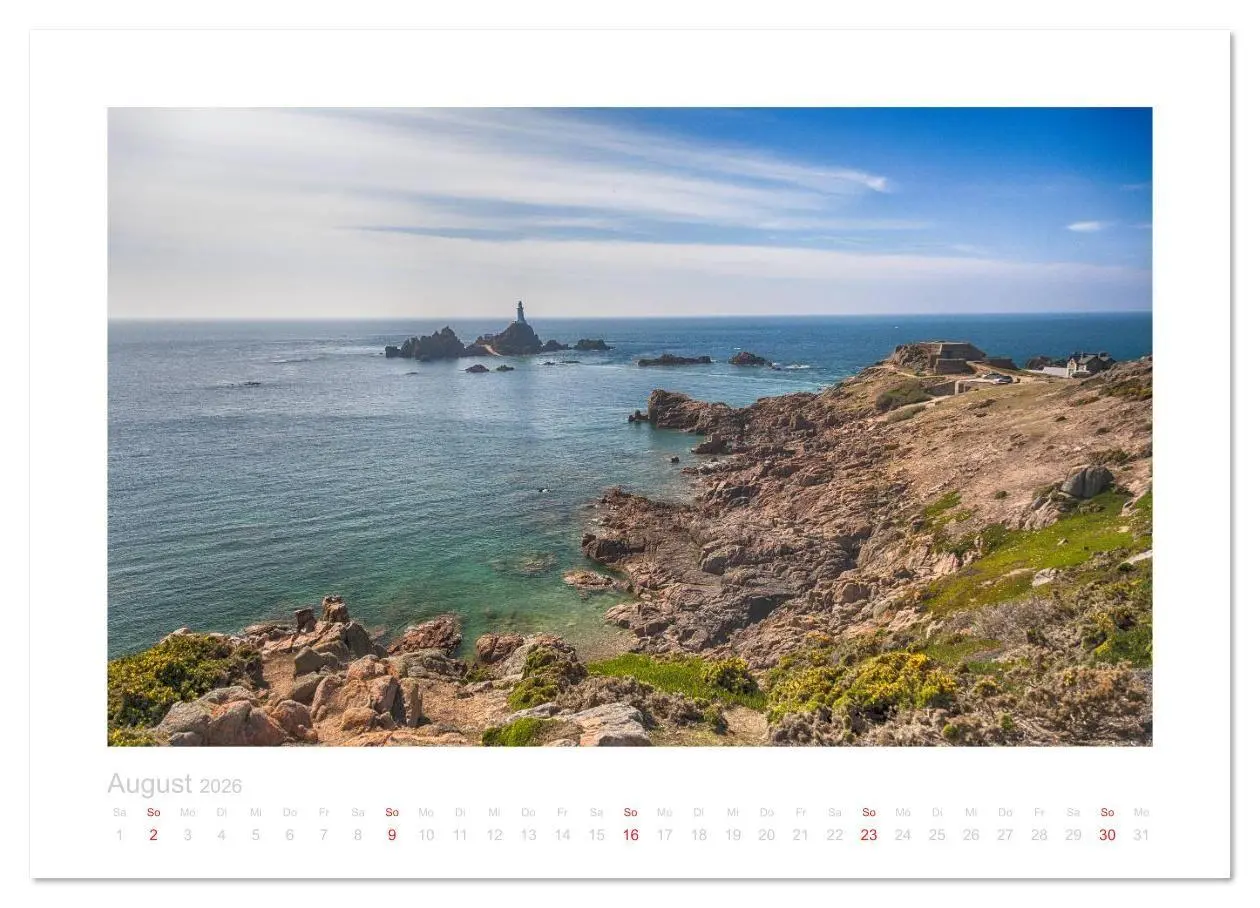 Bild: 9783457956144 | GUERNSEY und JERSEY - Britische Inseln im Ärmelkanal (Wandkalender...