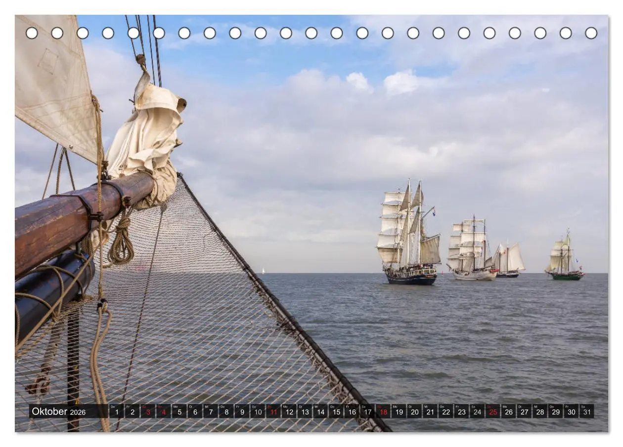 Bild: 9783516116144 | Wilhelmshaven maritim (Tischkalender 2026 DIN A5 quer), CALVENDO...