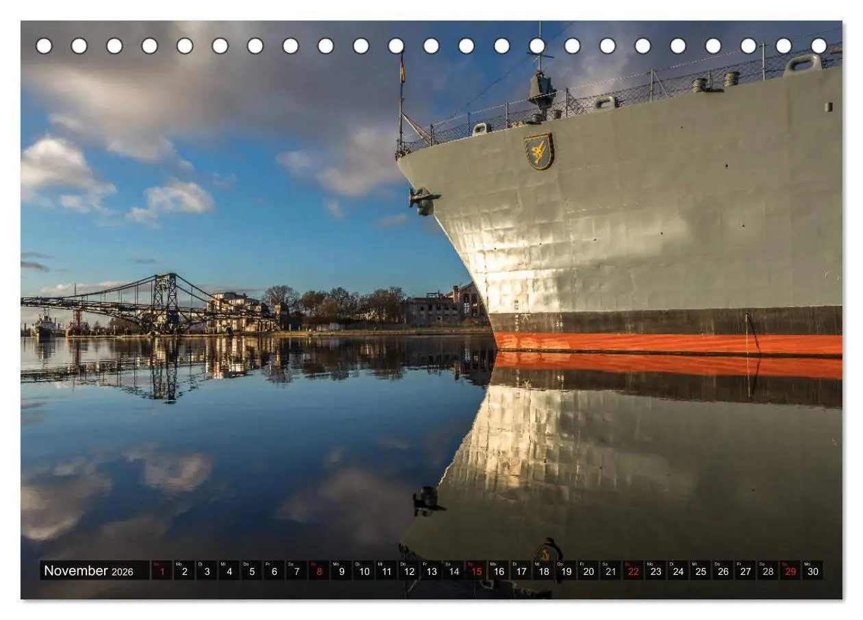 Bild: 9783516116144 | Wilhelmshaven maritim (Tischkalender 2026 DIN A5 quer), CALVENDO...
