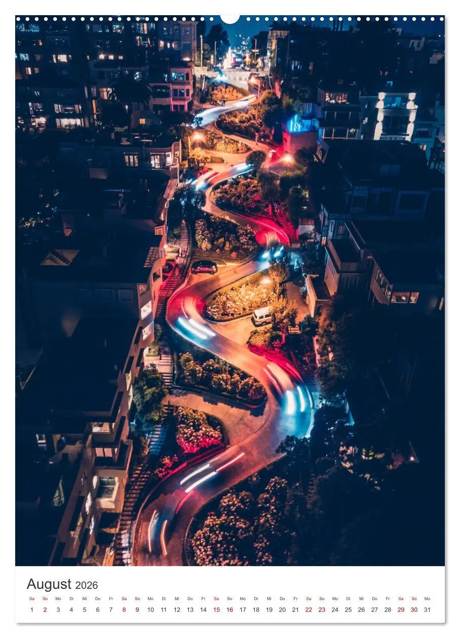 Bild: 9783516356144 | San Francisco - Cable Cars, Golden Gate Bridge und Lombard Street...