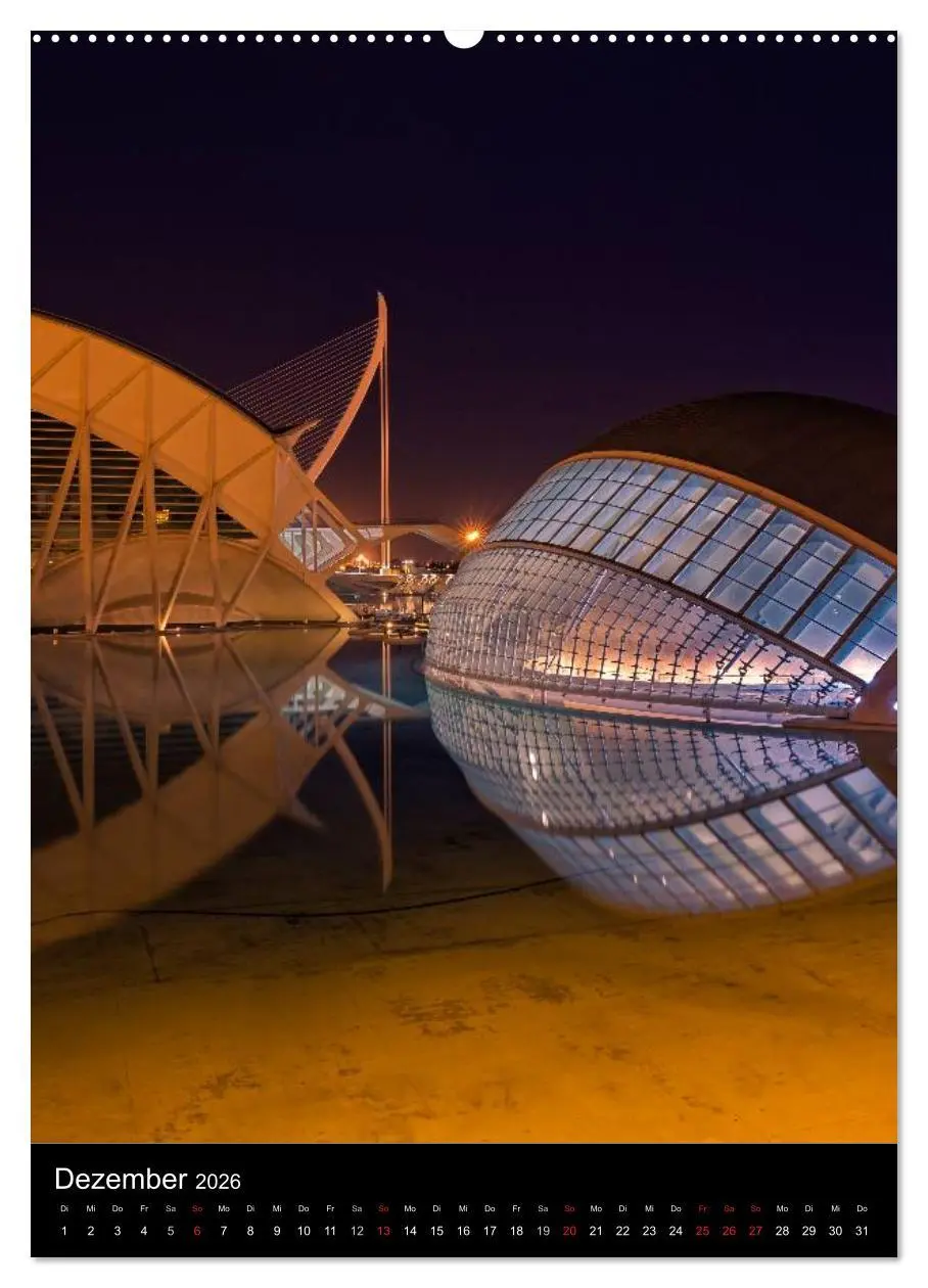 Bild: 9783516426144 | Valencia entdecken (Wandkalender 2026 DIN A2 hoch), CALVENDO...