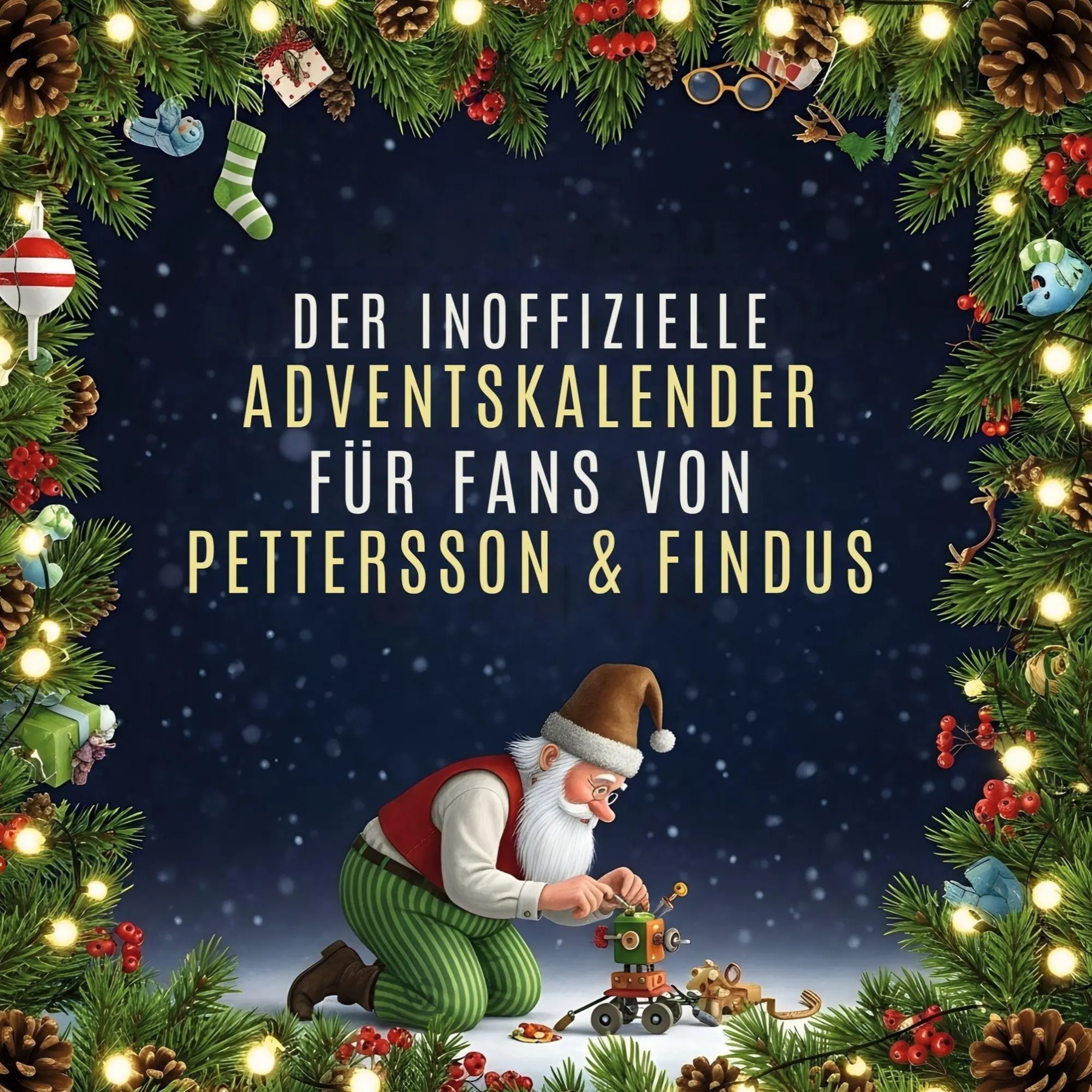 Cover: 9783695316144 | Der inoffizielle Adventskalender für Fans von Pettersson &amp; Findus